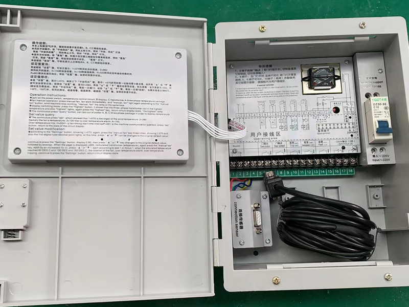 拉萨​LX-BW10-RS485型干式变压器电脑温控箱